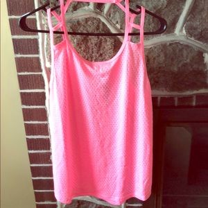 Neon pink tank